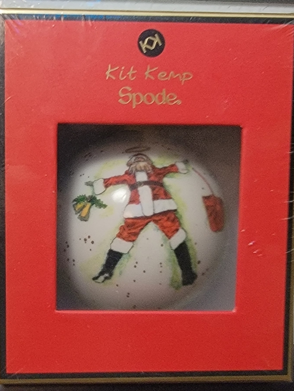 Spode Kit Kemp Christmas Ornament - Doodles Best in Snow